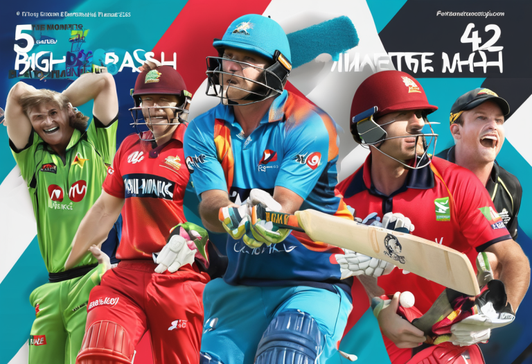 Reliving the Thrills: Highlights and Memorable Moments from the Big Bash League 2025/26